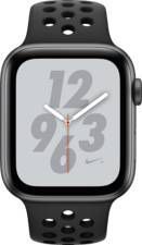 APPLE Watch Series 4 Nike 44mm spacegrijs aluminium antraciet zwart sportbandje Smartwatcheskopen